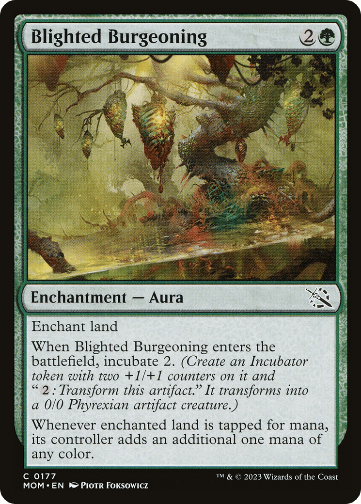 Blighted Burgeoning [March of the Machine] Foil