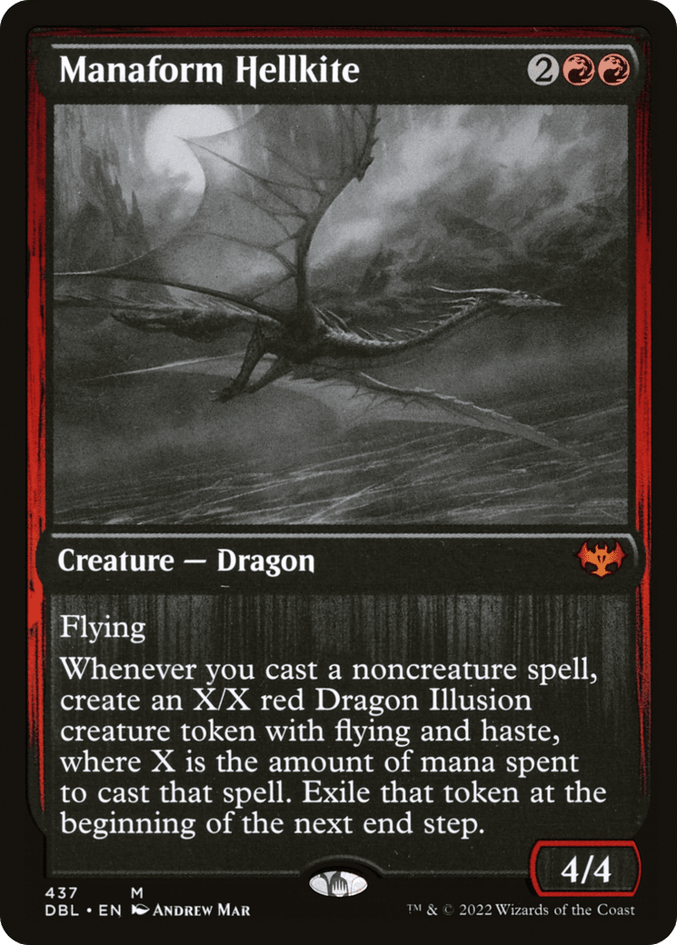 Manaform Hellkite [Innistrad: Double Feature] Foil