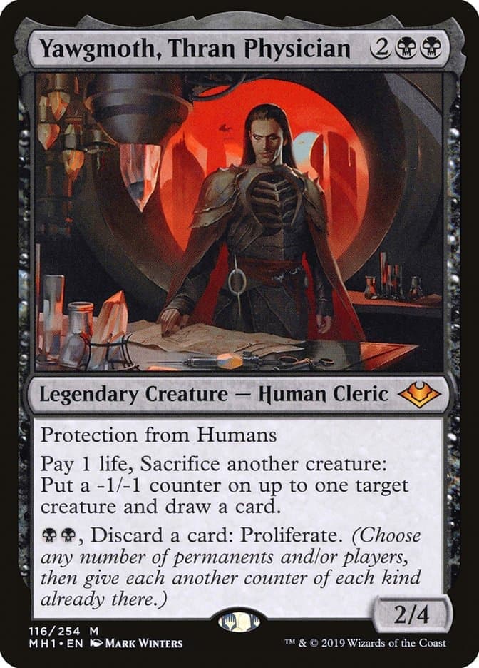 Yawgmoth, Thran Physician [Modern Horizons] Foil