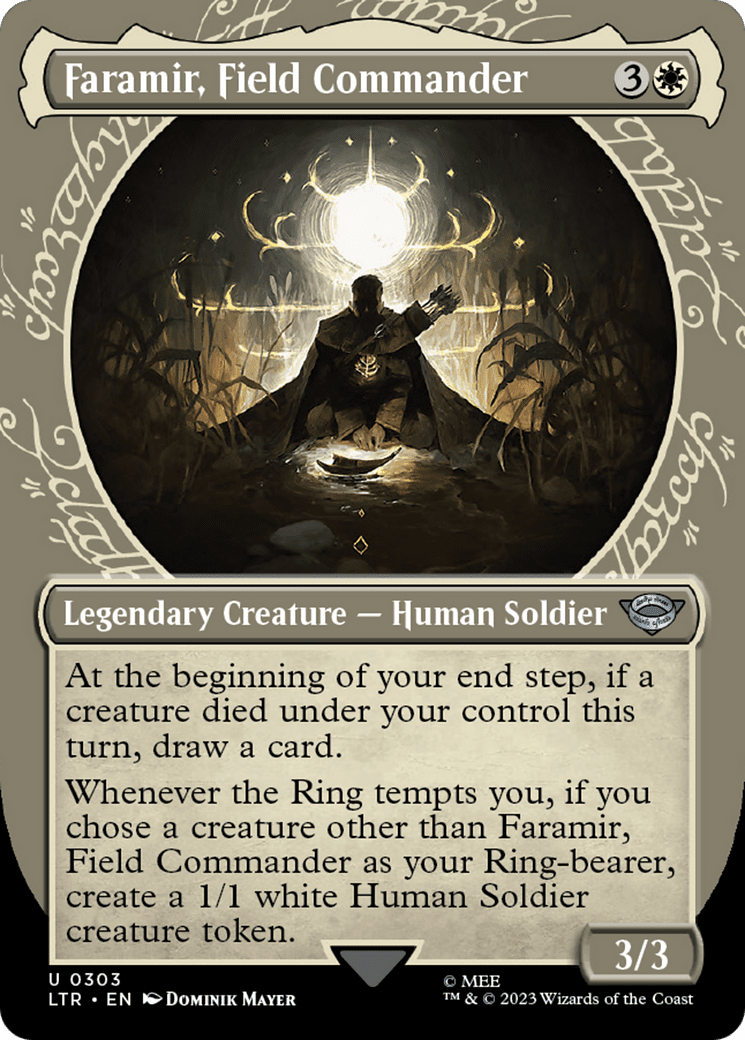 Faramir, Field Commander (Showcase Ring Frame) [The Lord of the Rings: Tales of Middle-Earth] Foil