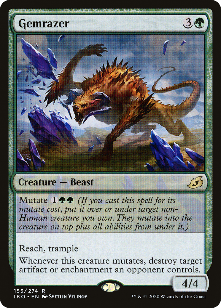 Gemrazer [Ikoria: Lair of Behemoths] Foil