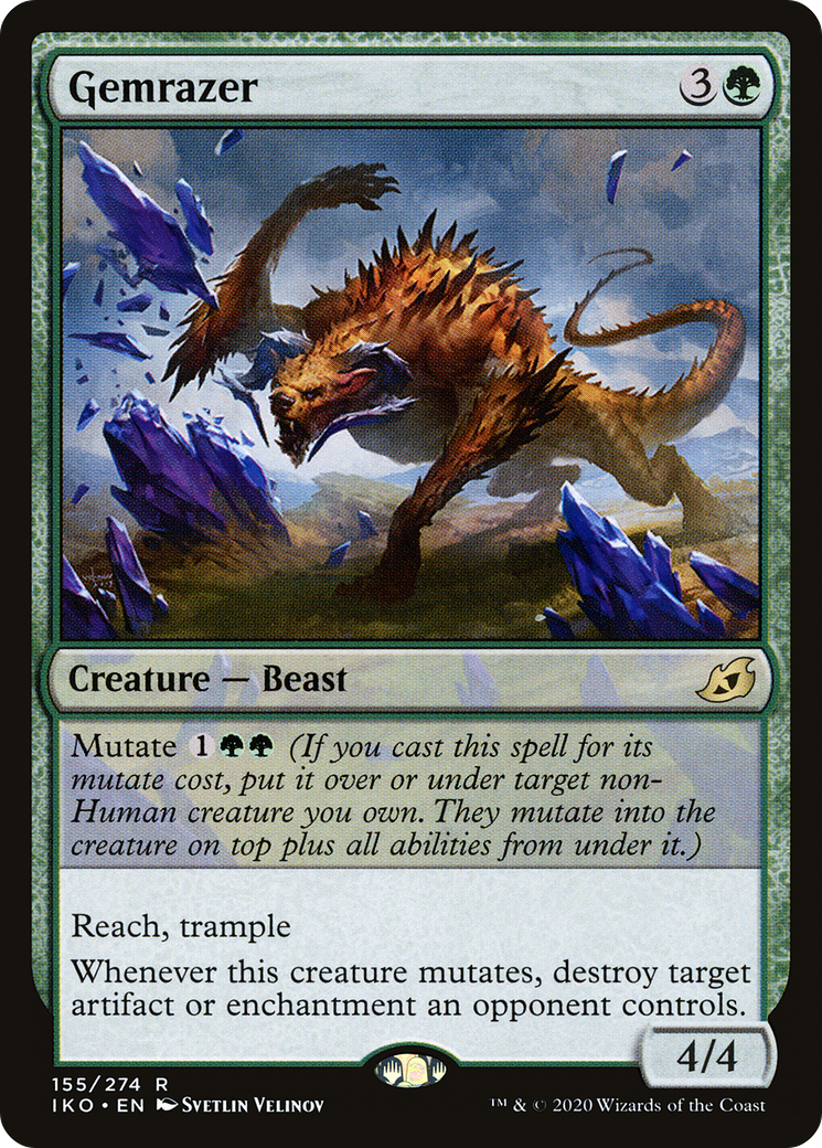 Gemrazer [Ikoria: Lair of Behemoths] Foil