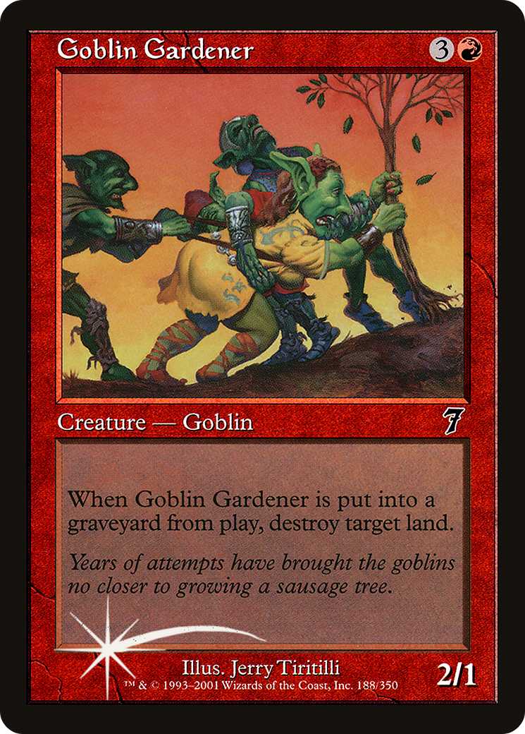 Goblin Gardener [Seventh Edition] Foil
