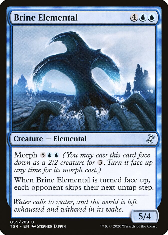 Brine Elemental 55/289 (Time Spiral: Remastered) 