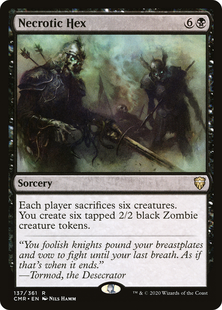 Necrotic Hex [Commander Legends] Foil