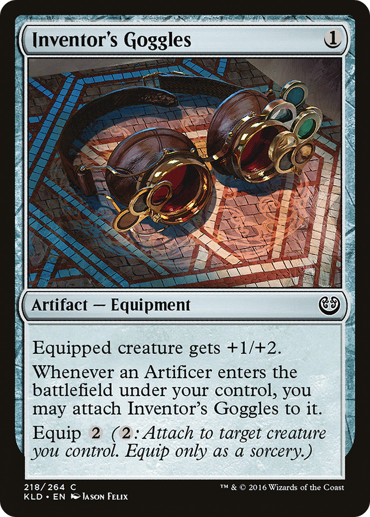 Inventor's Goggles [Kaladesh] Foil