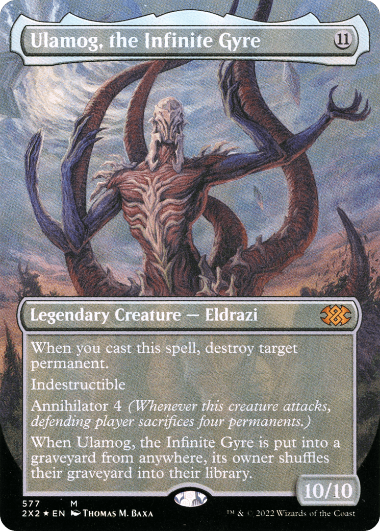 Ulamog, the Infinite Gyre (Textured Foil) [Double Masters 2022]