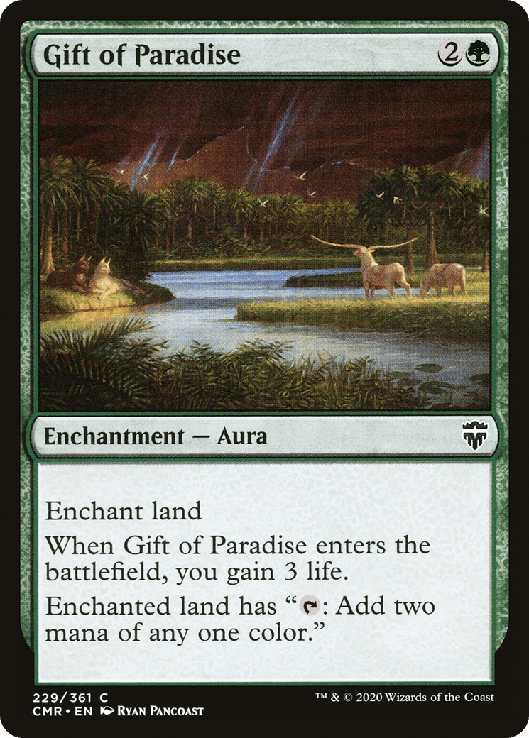 Gift of Paradise [Commander Legends] Foil