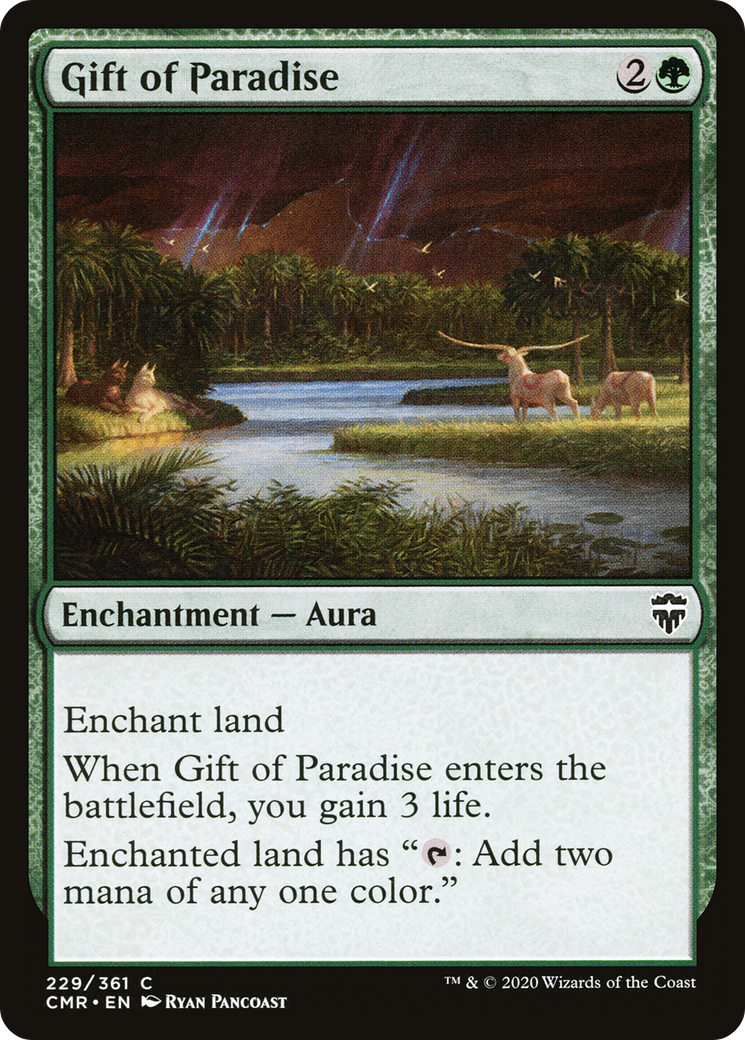 Gift of Paradise [Commander Legends] Foil