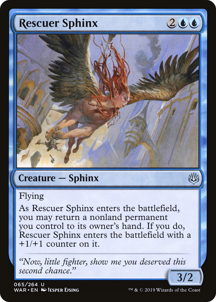 Rescuer Sphinx [War of the Spark] Foil