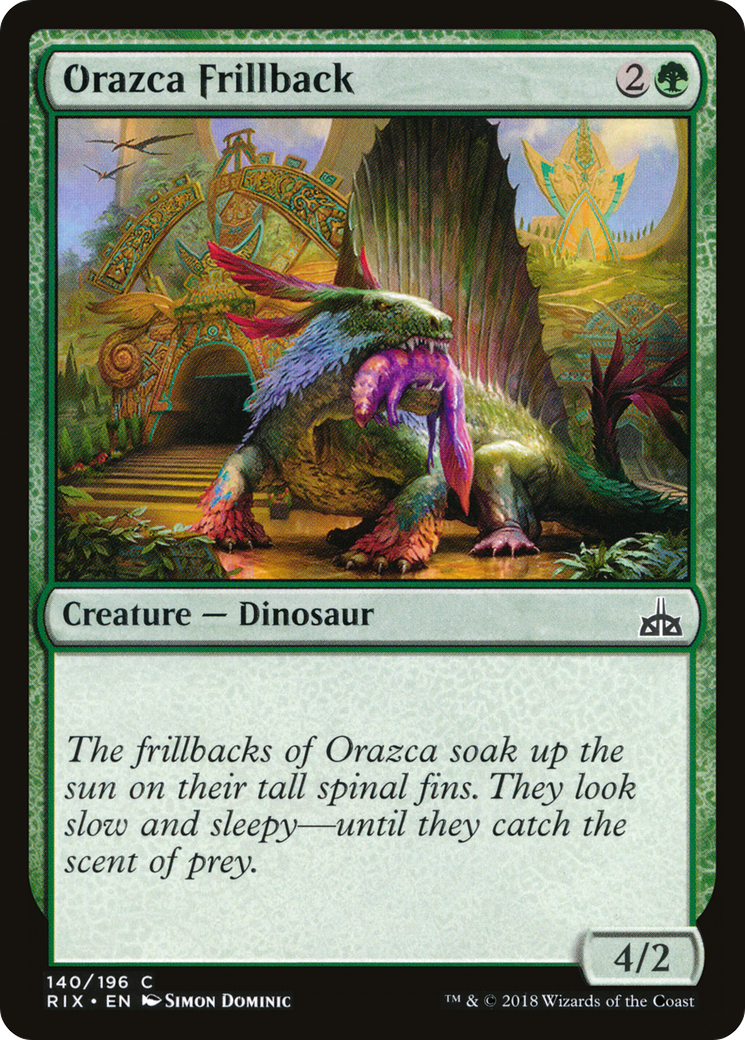 Orazca Frillback [Rivals of Ixalan] Foil