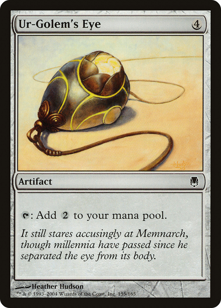 Ur-Golem's Eye [Darksteel] Foil