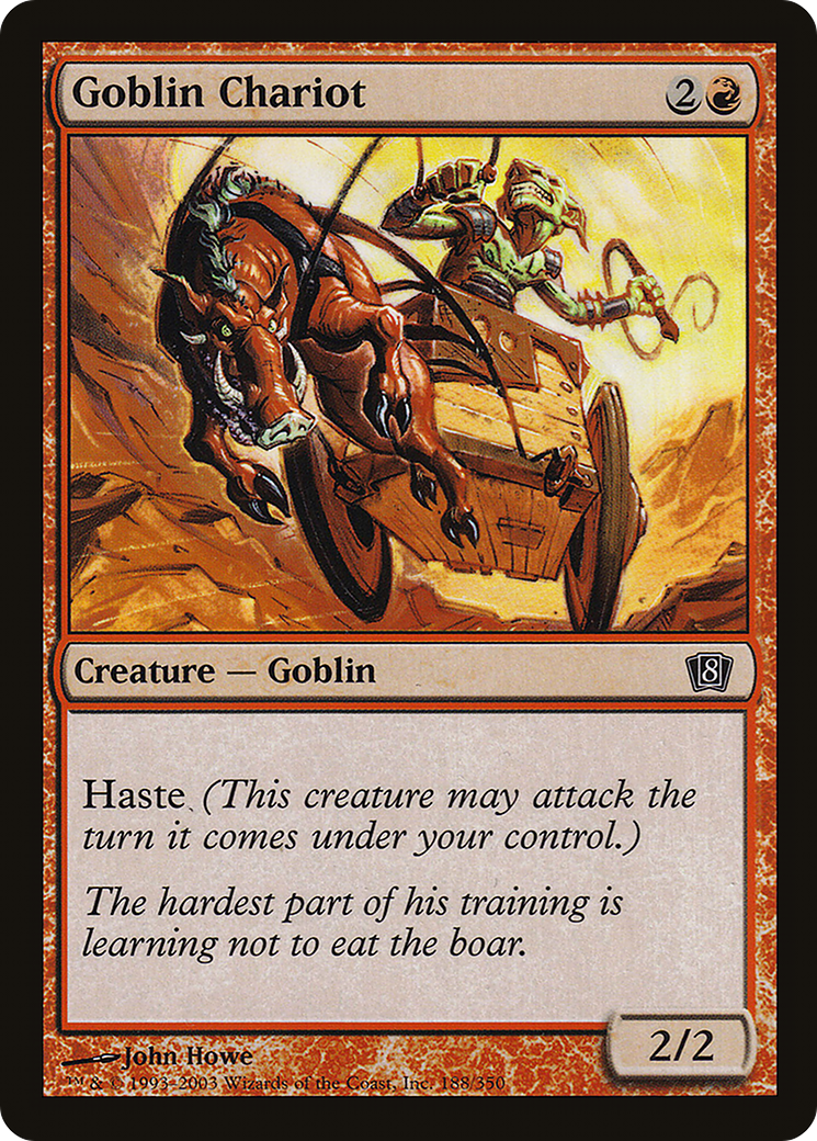 Goblin Chariot [Eighth Edition] Foil