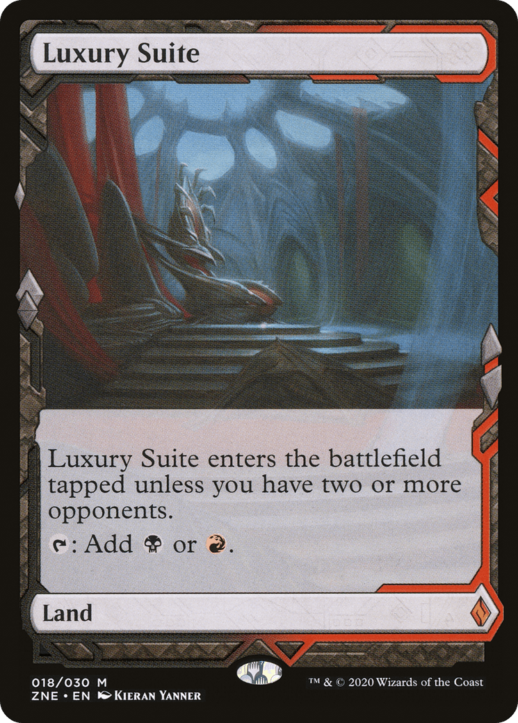 Luxury Suite (Expeditions) [Zendikar Rising Expeditions] Foil
