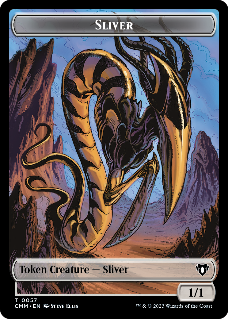 Sliver (TCMM-057) - Commander Masters Tokens Foil