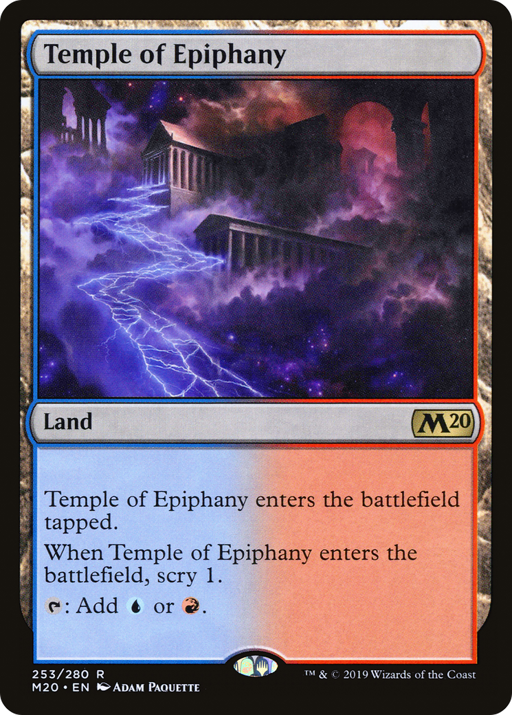 Temple of Epiphany [Core Set 2020] Foil