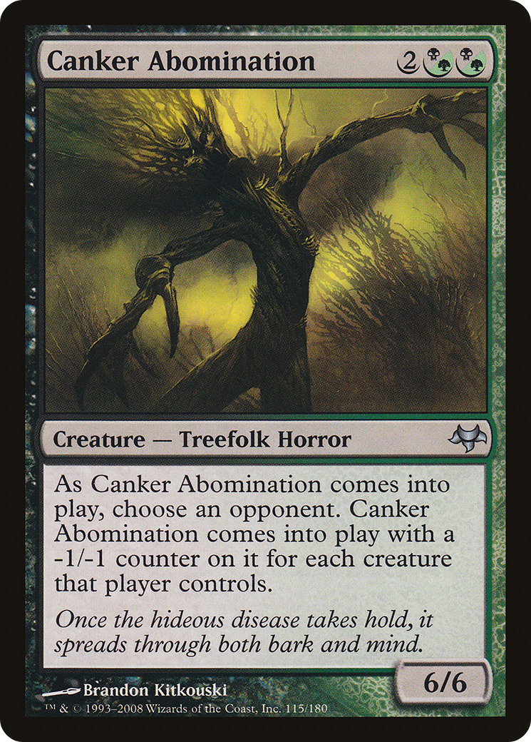 Canker Abomination [Eventide] Foil