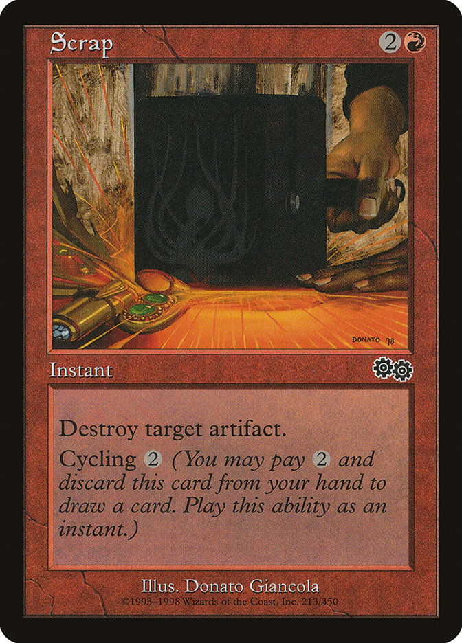 Scrap 213/350 (Urza's Saga) 