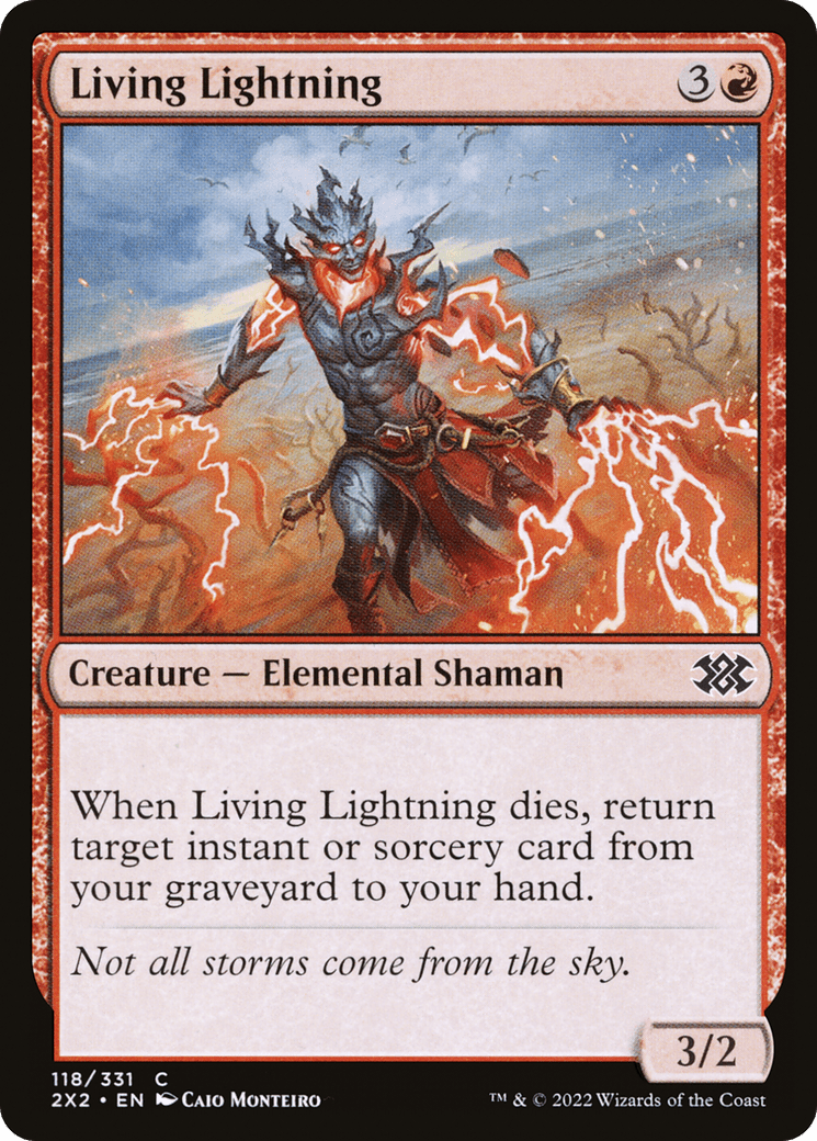 Living Lightning [Double Masters 2022] Foil