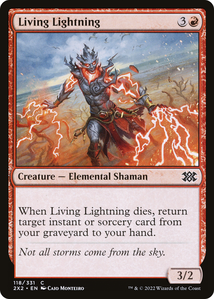 Living Lightning [Double Masters 2022] Foil