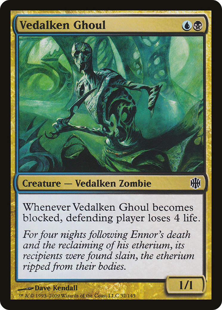 Vedalken Ghoul [Alara Reborn] Foil