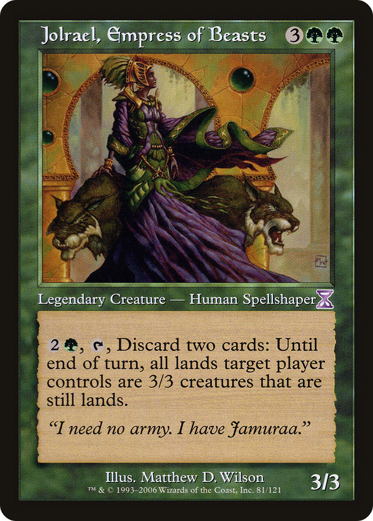 Jolrael, Empress of Beasts [Time Spiral Timeshifted] Foil