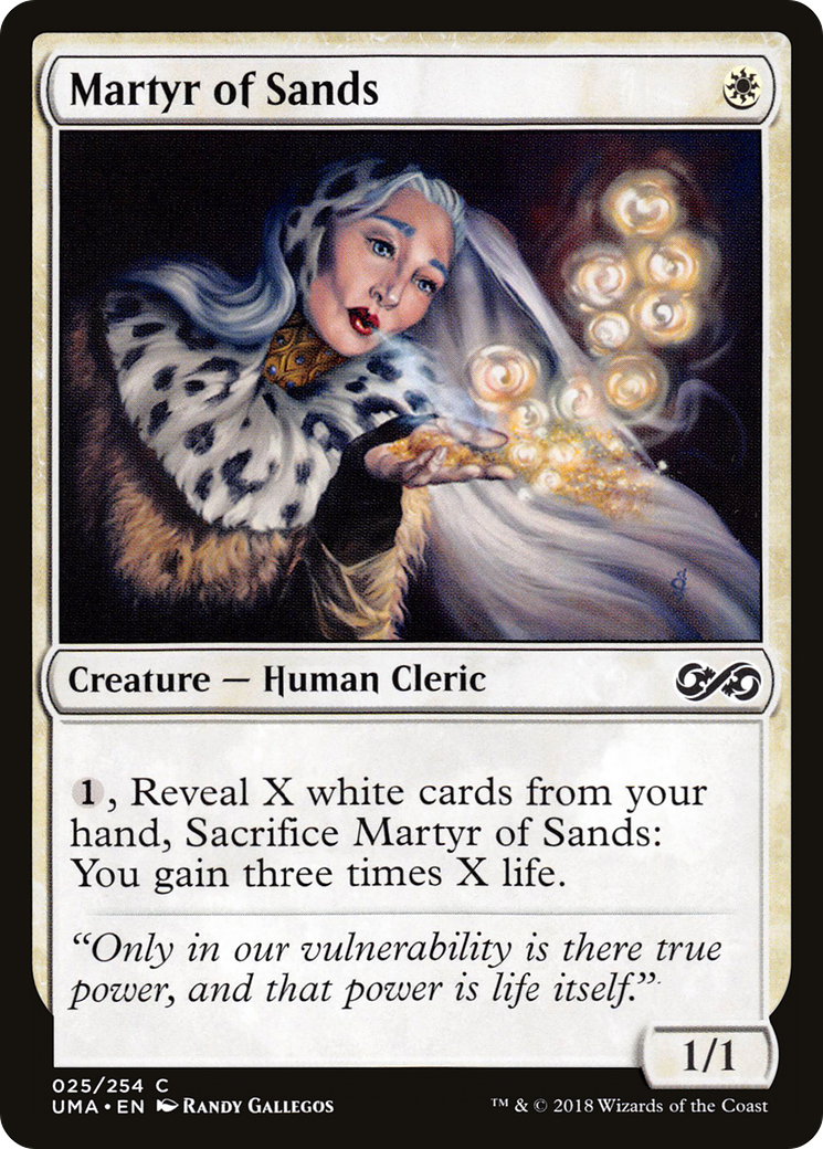 Martyr of Sands [Ultimate Masters] Foil