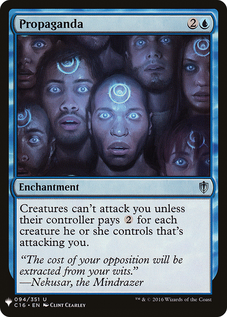 Propaganda |  (C16-94) [The List]