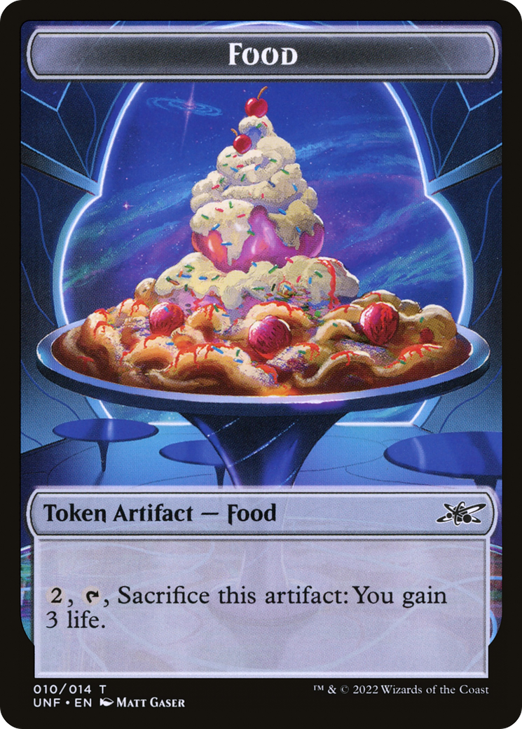 Food (TUNF-010) - Unfinity Tokens Foil