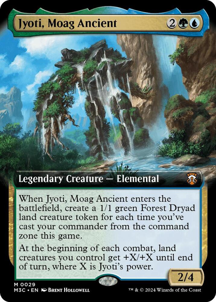 Jyoti, Moag Ancient 29/411 (Commander: Modern Horizons 3)  - Extended Art