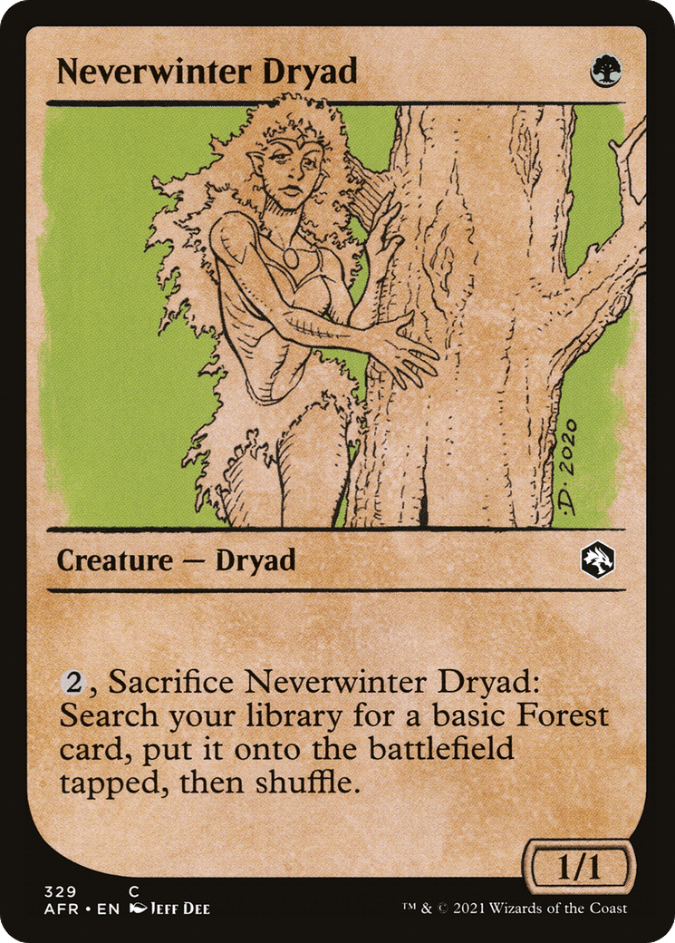 Neverwinter Dryad (Showcase) [Dungeons & Dragons: Adventures in the Forgotten Realms]