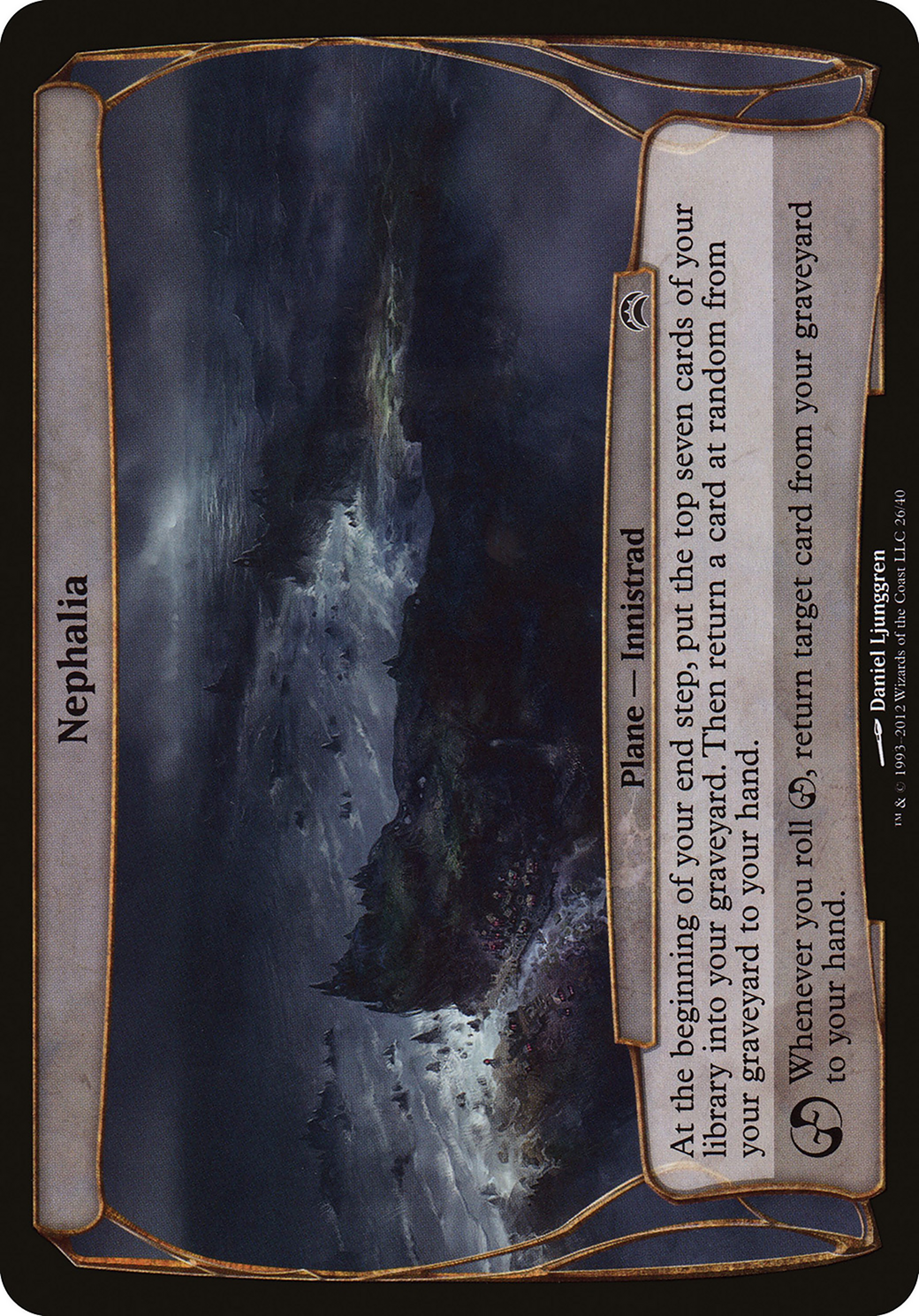 Nephalia (Planes) [Planechase 2012 Planes] Foil