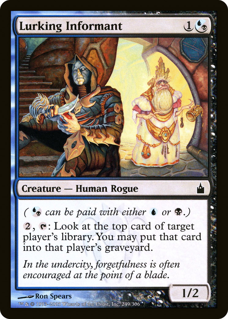 Lurking Informant [Ravnica: City of Guilds] Foil