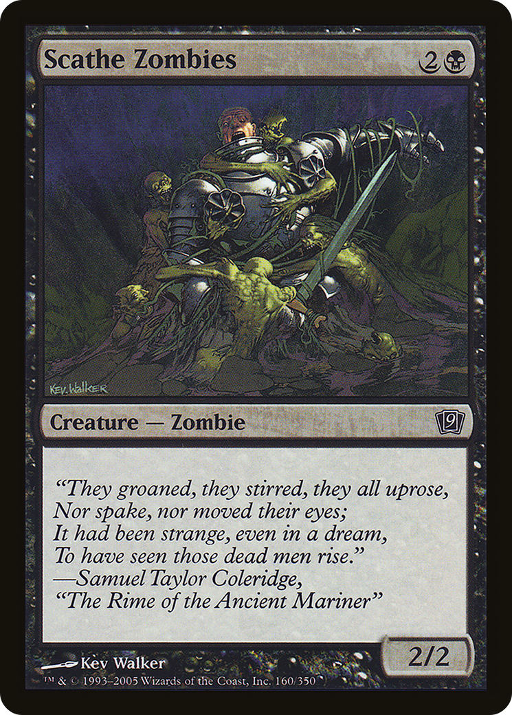 Scathe Zombies [Ninth Edition] Foil