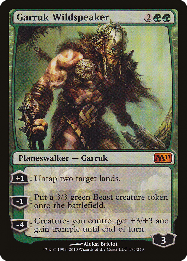 Garruk Wildspeaker [Magic 2011] Foil