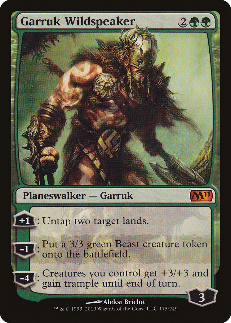 Garruk Wildspeaker [Magic 2011] Foil