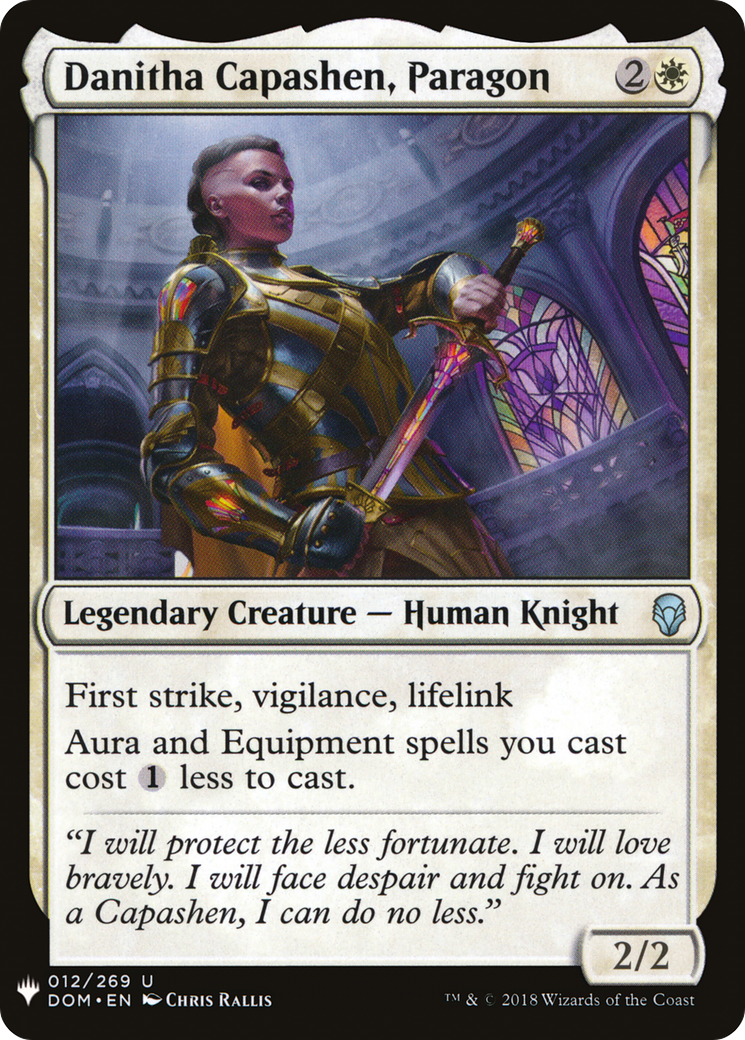 Danitha Capashen, Paragon |  (DOM-12) [The List]