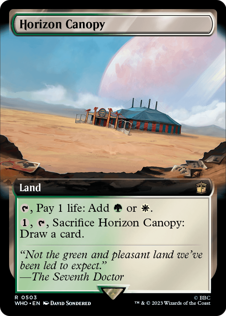 Horizon Canopy (Extended Art) [Doctor Who] Foil