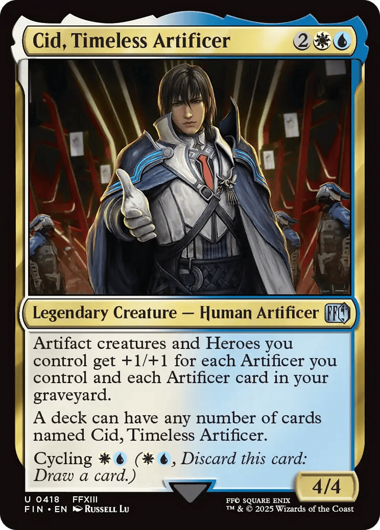 Cid, Timeless Artificer (0418) (418) [FINAL FANTASY]