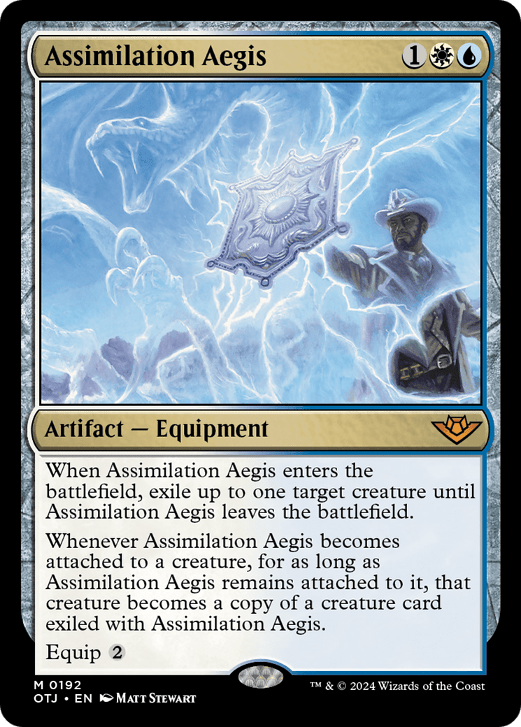 Assimilation Aegis [Outlaws of Thunder Junction] Foil