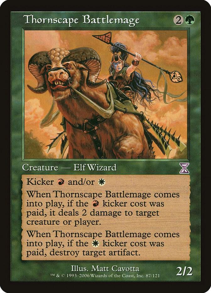 Thornscape Battlemage 87/121 (Timeshifted)  - Foil