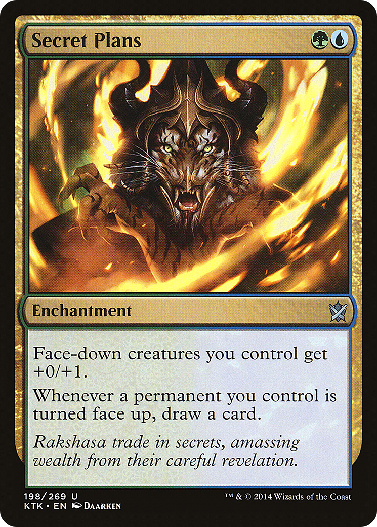 Secret Plans [Khans of Tarkir] Foil