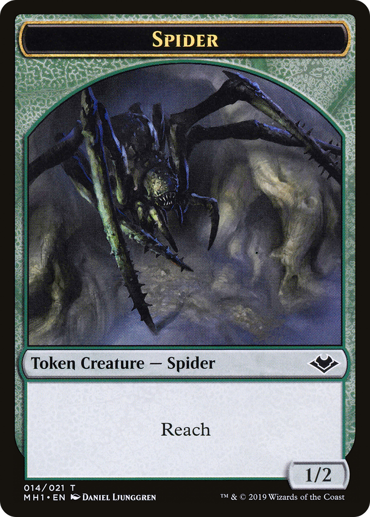 Spider (TMH1-014) - Modern Horizons Tokens Foil