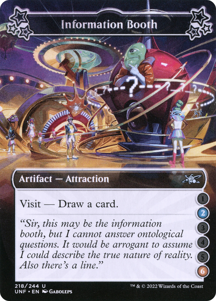 Information Booth (2-6) [Unfinity] Foil