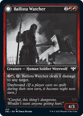 Ballista Watcher // Ballista Wielder [Innistrad: Double Feature] Foil