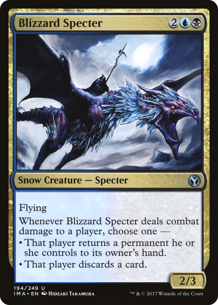 Blizzard Specter [Iconic Masters] Foil