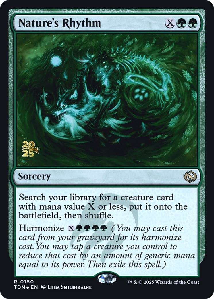 Nature's Rhythm (150) [Prerelease Cards]