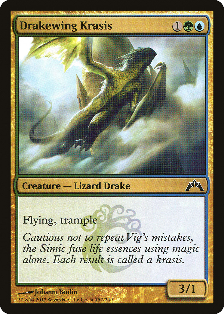 Drakewing Krasis [Gatecrash] Foil