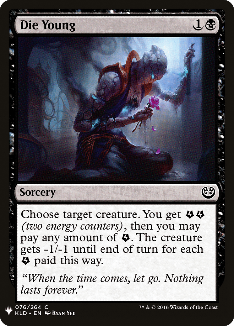 Die Young |  (KLD-76) [The List]