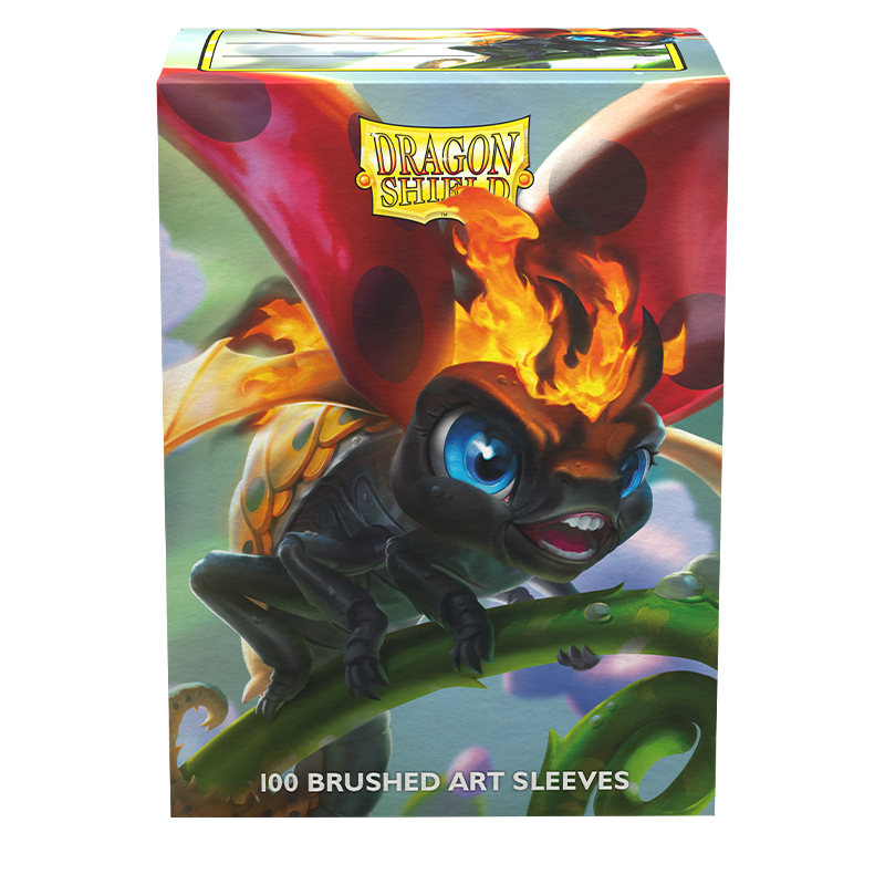 Dragon Shield | Standard Size Sleeves | 100ct | The Burnbug (Art Brushed)